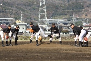 練習試合 小田原市立泉中学校戦 オール小田原ベースボールクラブ